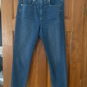 LOFT Women's Blue Skinny Jeans